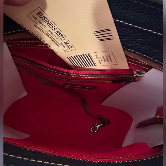 Dooney and Bourke Small Lexington Shopper in Teal-NWT - Picture 4 of 7